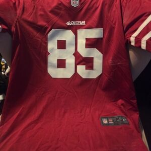 Nike NFL San Francisco 49ers #85 Red Jersey